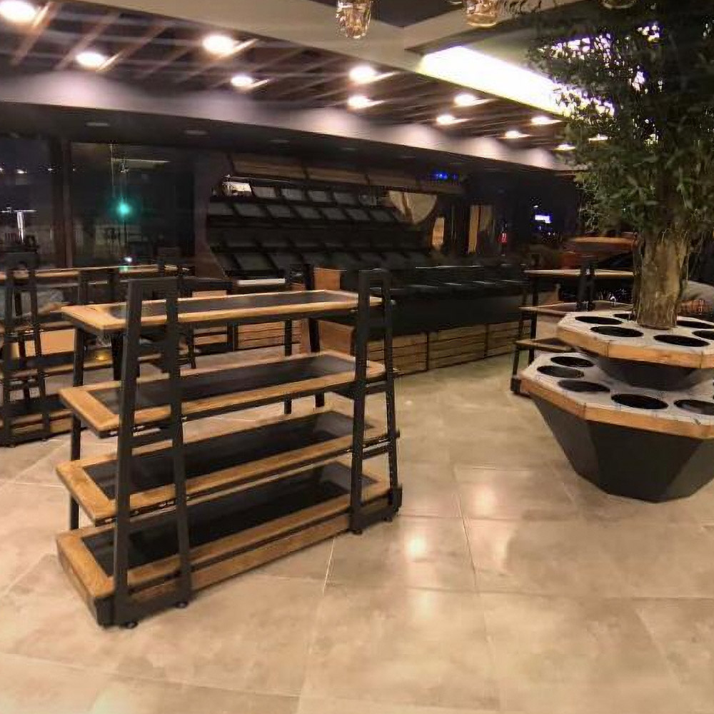 Rayonnage fruits et légumes