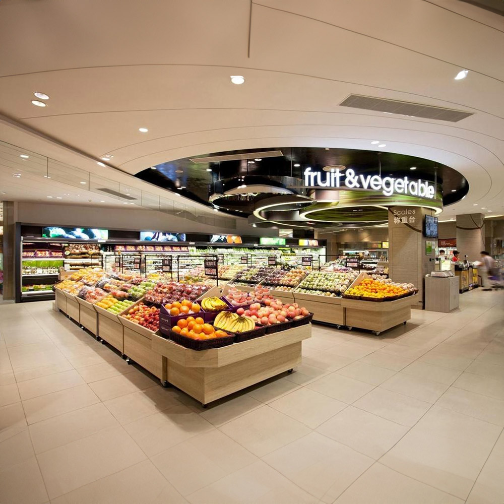 Présentoirs fruits et légumes